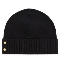 Czapka LAUREN RALPH LAUREN. Czarne czapki zimowe damskie Lauren Ralph Lauren. Za 379.99 zł.