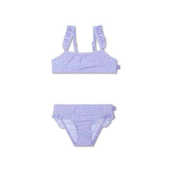Swim Essentials Bikini - Lila - Leopard. Fioletowe bikini damskie SWIM ESSENTIALS, bez wzorów. Za 247.99 zł.