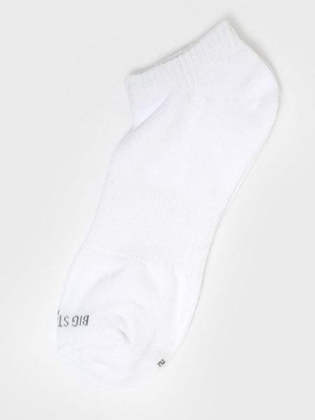 BIG STAR Skarpety w kolorze białym rozmiar: 43-46. Białe skarpetki męskie Big Star, bez wzorów, ze splotem. Za 19.99 zł.