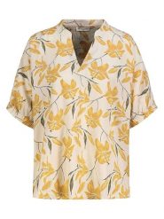 Eight2Nine Bluzka w kolorze beżowo-żółtym rozmiar: L. Brązowe bluzki damskie Eight2Nine, l, bez wzorów, bez kołnierzyka, bez ramiączek. Za 82.99 zł.