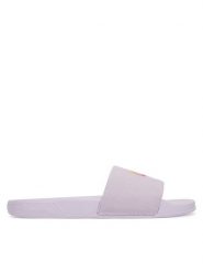 Calvin Klein Klapki Essential Slide Pride Cv Wn HW0HW03297 Fioletowy jasny. Fioletowe klapki damskie CALVIN KLEIN, bez wzorów, z materiału, bez obcasa. Za 189.99 zł.