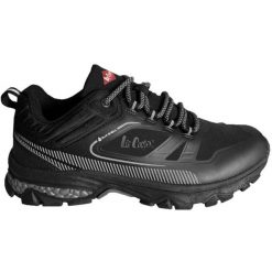 Buty Lee Cooper M LCJ-23-01-2021M czarne. Czarne buty sportowe na co dzień męskie z syntetyku, bez zapięcia. Za 311.67 zł.