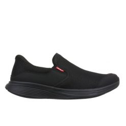 Sneakers kobiece MBT SF-Modena III Slip On. Czarne trampki i tenisówki damskie MBT, bez wzorów. Za 547.50 zł.