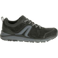Buty męskie do szybkiego marszu HW 540 skórzane szare. Szare buty fitness męskie Decathlon, na fitness i siłownię. Za 139.99 zł.