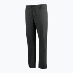 Spodnie wspinaczkowe męskie Wild Country Flow. Szare spodnie materiałowe męskie WILD COUNTRY, bez wzorów, z bawełny. Za 339.99 zł.