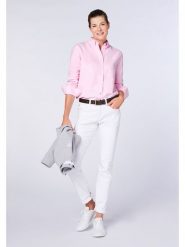 Polo Sylt Koszula - Regular fit - w kolorze jasnoróżowym rozmiar: XXL. Różowe koszule damskie Polo Sylt, xxl, bez wzorów, bez kołnierzyka, bez ramiączek. Za 92.42 zł.