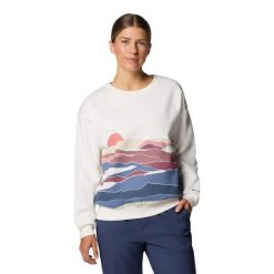 Columbia Bluza Meridian Creek 2086051125. Białe bluzy bez kaptura damskie Columbia. Za 194.99 zł.
