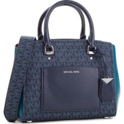 Torebka MICHAEL MICHAEL KORS - Benning 30F8SN4M2B Lxt/Adm/Pbl. Niebieskie torebki klasyczne damskie MICHAEL Michael Kors, z aplikacjami, ze skóry ekologicznej, zdobione, bez dodatków. W wyprzedaży za 659.00 zł.