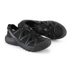 Buty sportowe letnie unisex Alpine Pro Omege. Czarne buty sportowe na co dzień damskie Alpine Pro, bez wzorów, z gumy, trekkingowe. Za 399.00 zł.