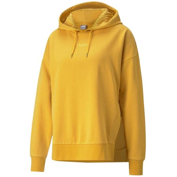 Bluza Z Kapturem Damska TR. Żółte bluzy z kapturem damskie Puma, m. Za 209.99 zł.