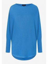 More & More Sweter w kolorze niebieskim rozmiar: 36. Niebieskie swetry klasyczne damskie MORE & MORE, bez kołnierzyka. Za 91.99 zł.