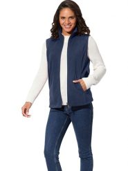 WITT WEIDEN Kamizelka polarowa w kolorze granatowym rozmiar: 54. Niebieskie kamizelki damskie WITT WEIDEN, z polaru. Za 26.99 zł.