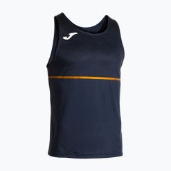 Koszulka do biegania męska Joma Record III. Niebieskie t-shirty sportowe męskie Joma, l, z elastanu, bez ramiączek, do biegania. Za 83.99 zł.