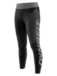 DYNAFIT Legginsy funkcyjne "Ultra Graphic" w kolorze szarym rozmiar: L. Szare legginsy sportowe damskie Dynafit, l, bez wzorów, z materiału, outdoorowe. Za 252.99 zł.