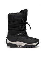 Geox Śniegowce J Himalaya Boy B Abx J46FRA 0FU50 C9999 D Czarny. Czarne buty zimowe chłopięce Geox, ze skóry. Za 319.99 zł.