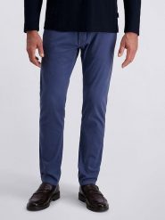 Pierre Cardin Spodnie w kolorze niebieskim rozmiar: W35/L32. Niebieskie spodnie materiałowe męskie Pierre Cardin, z aplikacjami, z materiału, klasyczne. Za 214.95 zł.