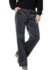 Timezone Spodnie sztruksowe w kolorze czarnym rozmiar: W31/L30. Czarne spodnie materiałowe damskie Timezone, bez wzorów, ze sztruksu. Za 200.60 zł.