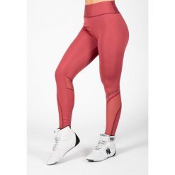 Legginsy fitness damskie Gorilla Wear Kaycee Tights z wysokim stanem. Brązowe legginsy damskie GORILLA WEAR, m, bez wzorów, z podwyższonym stanem, na fitness i siłownię. Za 227.50 zł.