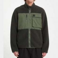 Bluza Volcom Storm Stone z zamkiem czarna. Czarne bluzy bez kaptura męskie Volcom, m. Za 528.75 zł.