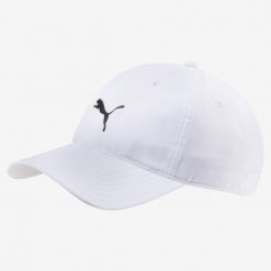 Czapka z daszkiem do golfa Puma materiał syntetyczny. Czapki męskie Puma, bez wzorów, z materiału. Za 69.99 zł.
