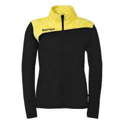 Kurtka damska Kempa Athletics 29. Czarne kurtki damskie KEMPA, s, bez wzorów, z materiału, bez kaptura. Za 163.00 zł.
