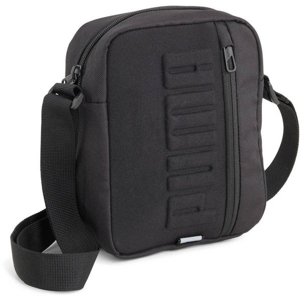 Torba Puma S Portable, Dla obu płci. Czarne torebki klasyczne damskie Puma, bez wzorów, z poliesteru, bez dodatków. Za 65.00 zł.