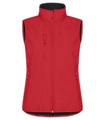 Clique Classic Softshell Vest Women – 3‑warstwowa kamizelka softshell z. Czerwone kamizelki damskie CLIQUE, m, z polaru. Za 231.89 zł.
