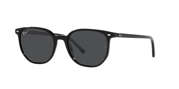 Okulary przeciwsłoneczne Ray-Ban Elliot. Czarne okulary przeciwsłoneczne damskie Ray-Ban, prostokątne. Za 719.99 zł.