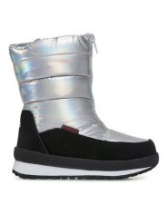 CMP Śniegowce Kids Rae Snow Boots Wp 39Q4964 Srebrny. Szare kozaki dziewczęce CMP, z materiału. Za 349.99 zł.