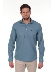 The Time of Bocha Koszula - Regular fit - w kolorze niebieskim rozmiar: XXL. Niebieskie koszule męskie The Time of Bocha, xxl, bez wzorów, bez kołnierzyka, bez ramiączek. Za 145.26 zł.