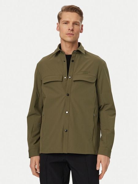 BOSS Koszula PS Spirit70 50560403 Zielony Relaxed Fit. Zielone koszule męskie Boss, m, bez wzorów, z syntetyku, bez kołnierzyka, bez ramiączek. Za 1,149.00 zł.