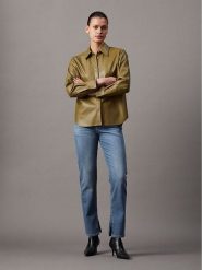 Calvin Klein Dżinsy - Regular fit - w kolorze niebieskim rozmiar: W27/L32. Niebieskie jeansy damskie CALVIN KLEIN, z podwyższonym stanem. Za 314.95 zł.