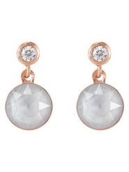 COEUR DE LION Pozłacane kolczyki-wkrętki z kryształami Swarovski rozmiar: onesize. Białe kolczyki damskie COEUR DE LION, z kryształem, pozłacane. Za 130.99 zł.