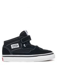 Vans Tenisówki Half Cab Decon Elastic La VN000VA7BA21 Czarny. Czarne buty sportowe chłopięce Vans, bez wzorów, ze skóry, bez zapięcia. Za 239.99 zł.