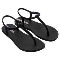 Buty eleganckie damskie Ipanema Classic Brilha Fem. Czarne obuwie treningowe damskie Ipanema, na fitness i siłownię. Za 129.90 zł.