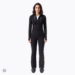 Spodnie narciarskie damskie KADVA Zera WMNS WP 8K/5K SOFTSHELL. Czarne spodnie materiałowe damskie KADVA, bez wzorów, z elastanu, sportowe. Za 269.99 zł.
