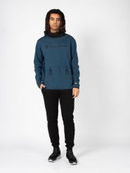 Bluza trekking męska. Czarne bluzy z kapturem męskie CHAMPION, m, z bawełny. Za 229.00 zł.