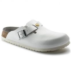 Buty do chodzenia męskie Birkenstock Boston Esd. Białe buty fitness męskie Birkenstock, na fitness i siłownię. Za 389.00 zł.