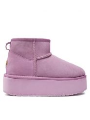 EMU Australia Śniegowce Stinger Micro Flatform W13082 Różowy. Czerwone śniegowce damskie Emu Australia, ze skóry. Za 659.99 zł.