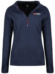 Geographical Norway Bluza polarowa "Tug" w kolorze granatowym rozmiar: XXL. Niebieskie bluzy bez kaptura damskie Geographical Norway, xxl, z polaru. Za 65.99 zł.