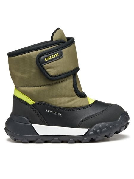 Geox Śniegowce B Trekkyup B Abx B566LA 054FU C3Y7N M Khaki. Brązowe buty zimowe chłopięce Geox, z materiału. Za 229.99 zł.