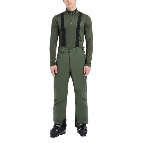 Spodnie narciarskie Protest Owens. Zielone spodnie materiałowe męskie Protest, bez wzorów, sportowe. Za 492.55 zł.