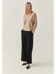 TATUUM Spodnie w kolorze czarnym rozmiar: 46. Czarne spodnie materiałowe damskie Tatuum, bez wzorów, z materiału, z podwyższonym stanem. Za 161.34 zł.