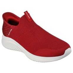 Buty sportowe męskie Skechers Ultra Flex 3.0 Smo. Brązowe buty sportowe na co dzień męskie Skechers, bez zapięcia, trekkingowe. Za 490.00 zł.