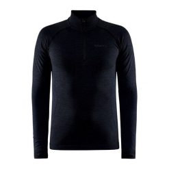 Koszulka kompresyjna Craft Core Dry Active Comfort. Czarne t-shirty sportowe męskie Craft, s, z materiału, bez ramiączek, do biegania. Za 359.95 zł.