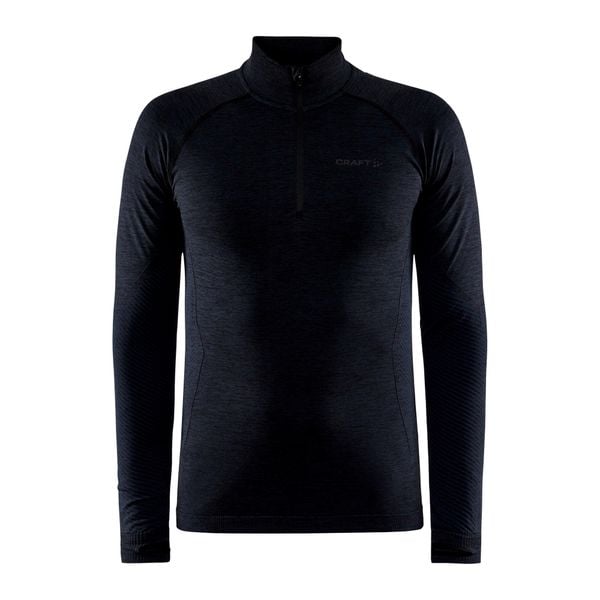 Koszulka kompresyjna Craft Core Dry Active Comfort. Czarne t-shirty sportowe męskie Craft, s, z materiału, bez ramiączek, do biegania. Za 359.95 zł.