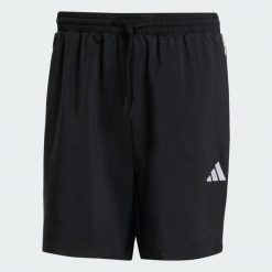 Szorty Essentials 3-Stripes Chelsea. Białe szorty męskie Adidas, m, z materiału, na fitness i siłownię. Za 119.00 zł.