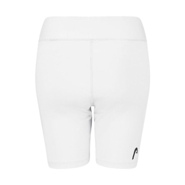 Krótkie spodenki damskie SHORT Thights. Białe szorty damskie HEAD, bez wzorów, z materiału, sportowe. W wyprzedaży za 129.50 zł.