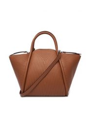 KARL LAGERFELD Torebka B1W30044 Brązowy. Brązowe torebki klasyczne damskie Karl Lagerfeld, bez wzorów, ze skóry, bez dodatków. Za 1,099.00 zł.