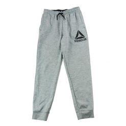 Second life - Reebok spodnie dresowe męskie - Jak nowy. Szare spodnie sportowe męskie Reebok, z dresówki. Za 106.46 zł.